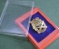 Знак, значок "600 лет отечественной артиллерии, 1382 - 1982". В коробке. 