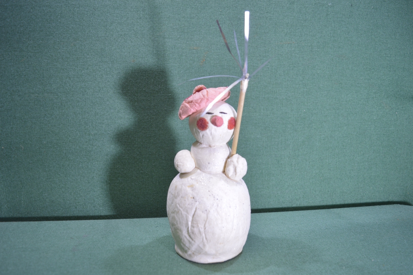 Купить Елочная новогодняя подставная игрушка "Снеговик". Вата ...