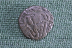 Монета 1 кахавану, 11-12 век, Древний Цейлон #2