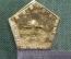 Знак, значок "Байконур XXV, 25 лет. 1980 год". Космос, медицина.