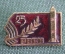 Знак, значок "РВСН, 25 лет.". Ракетные войска стратегического назначения.
