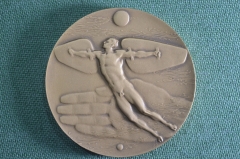 Медаль настольная "Военный Институт Авиационной Медицины". Варшава, 1983 год.