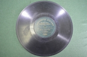 Пластинка старинная патефонная 