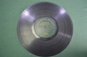 Пластинка старинная патефонная 