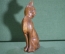 Статуэтка, фигурка деревянная "Кошка, кошечка". Ручная работа. Дерево.