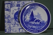 Тарелка рождественская настенная 