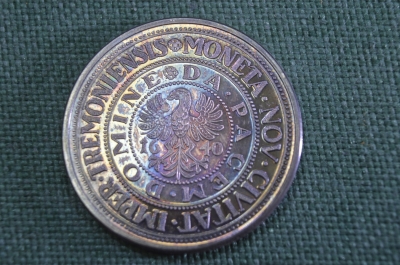 Жетон серебряный "Moneta Nov Civitat Imper Tremoniensis. Dortmund 1966 г. Серебро 900. 20 грамм