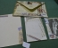 Комплект  (10 штук) "Конверт, бумага, открытка". Пароход, почтовые марки.