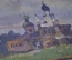 Картина "Храм на берегу реки". Худ. Стуковнин В.В. Холст, масло.