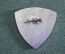 Знак значок "Мосспортторг". Спорт. Торговля. Велосипед. Коньки. СССР.