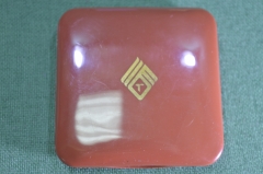 Косметика пудра пудреница "Rubigo Instant Bronze". Винтаж. Тайвань.