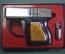 Зажигалка пистолет "Laurel". С брелком. Оригинальная коробка. Винтаж. Япония. 1960-1970 годы.