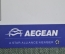 Инструкция по безопасности Safety on board Авиакомпания Aegan Airbus A 320 - 200