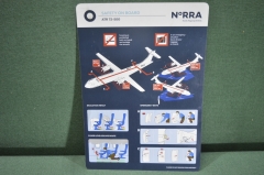 Инструкция по безопасности Safety on board Авиакомпания Nordic Airlines ATR 72 - 500