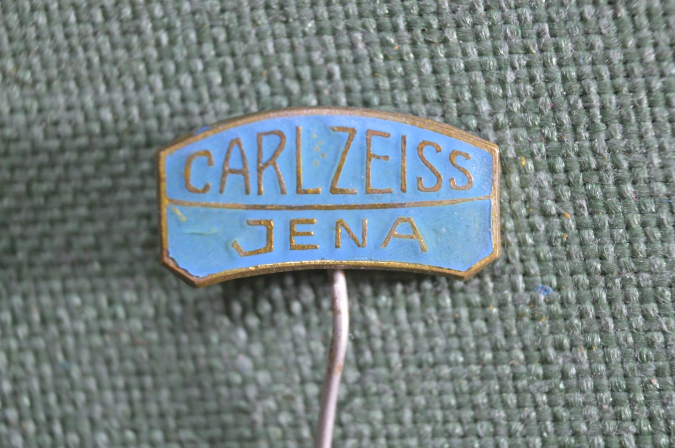 Купить Знак, значок, фрачник "Карл Цейс, Karl Zeiss Jena". Голубой фон ...