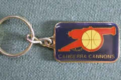 Брелок "Канберра Кэннонс, баскетбольный клуб". Пушка. Canberra cannons. Австралия.