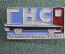 Знак, значок "ГНС, Главнефтеснаб РСФСР". Автомобиль, транспорт, нефтепродукты. Легкий металл.