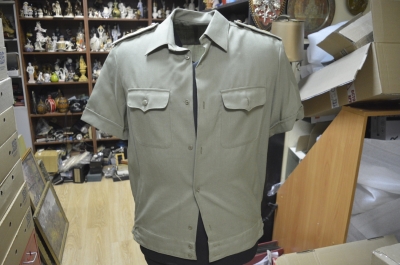 Рубашка летняя, с погонами, Генерал лейтенант СССР. Генеральская форма, размер 43. 