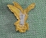 Знак, значок "Мир, Голубь мира с лавровой ветвью". Тяжелый металл, эмали. Без заколки.