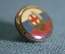 Знак, значок "Московский институт медико-социальной реабилитологии". Красный крест. Цанга. 
