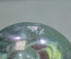 Прес-папье, Шар большой стеклянный (около 10 см. диаметр). Стекло цветное. Винтаж.