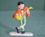 ЗАБРАТЬ Фигурка "Музыкант стиляга джаз". Колкий пластик. СССР.