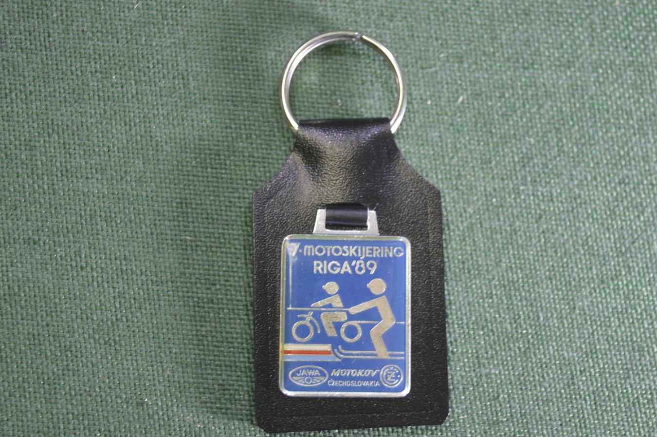 Купить Брелок для ключей "Motokov Мотоков Рига 1989 Скийоринг Jawa ЯВА ...