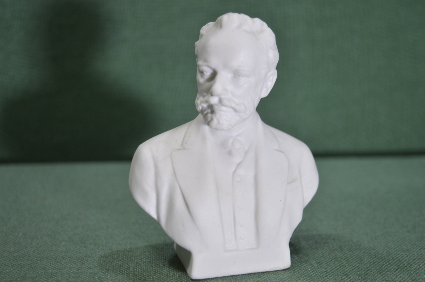 Купить Бюст фарфоровый "П. И. Чайковский". Фарфор. Бисквит. ЛЗФИ ...