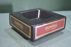 Пепельница габаритная керамическая "Сигареты Dunhill". Керамика. Великобритания. 