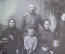 Фотография старинная "Большая семья". Фотография Синского. Слобода Алексеевка. Российская Империя.