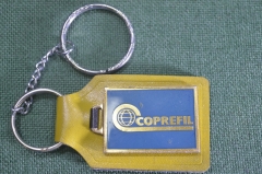 Брелок для ключей "Coprefil". Издательство Копрефил. Металл, кожа.