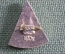 Знак, значок "День рыбака". СССР.