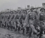 Фотография старинная "Аты-баты, шли солдаты". Вторая мировая война, Вермахт.
