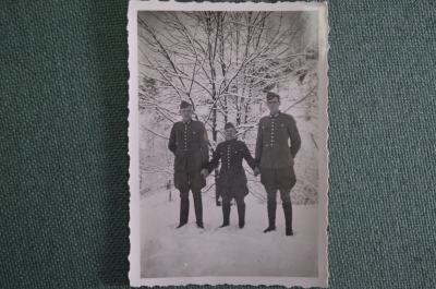 Фотография старинная "Мы такие разные, но служим вместе". Вторая мировая война. Вермахт. #S1