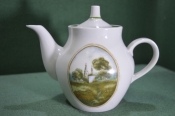 Чайник фарфоровый заварочный сюжетный Чайник фарфоровый заварочный сюжетный