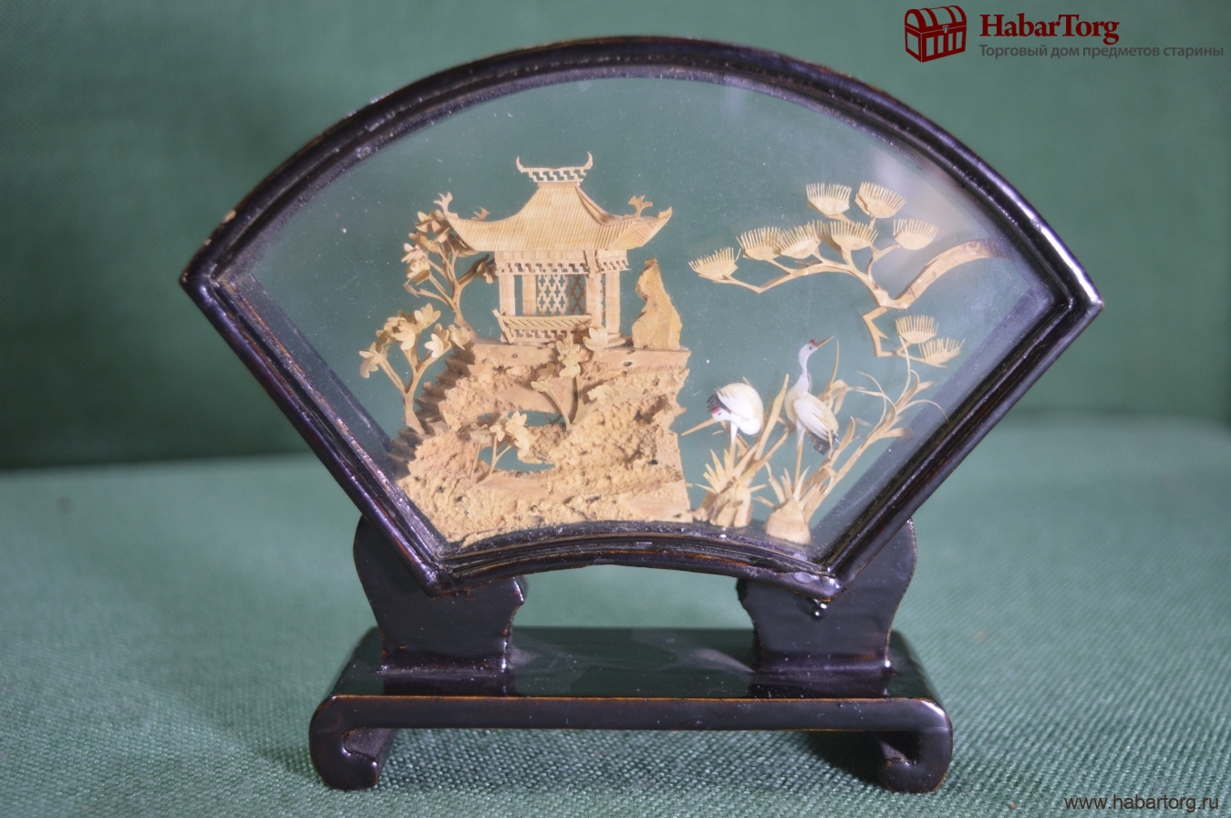 Купить Панно настольное диорама. Пробковое дерево. Этикетка. Старый ...