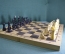 Шахматы деревянные, большие. Доска 40 х 40. Полный комплект. СССР.