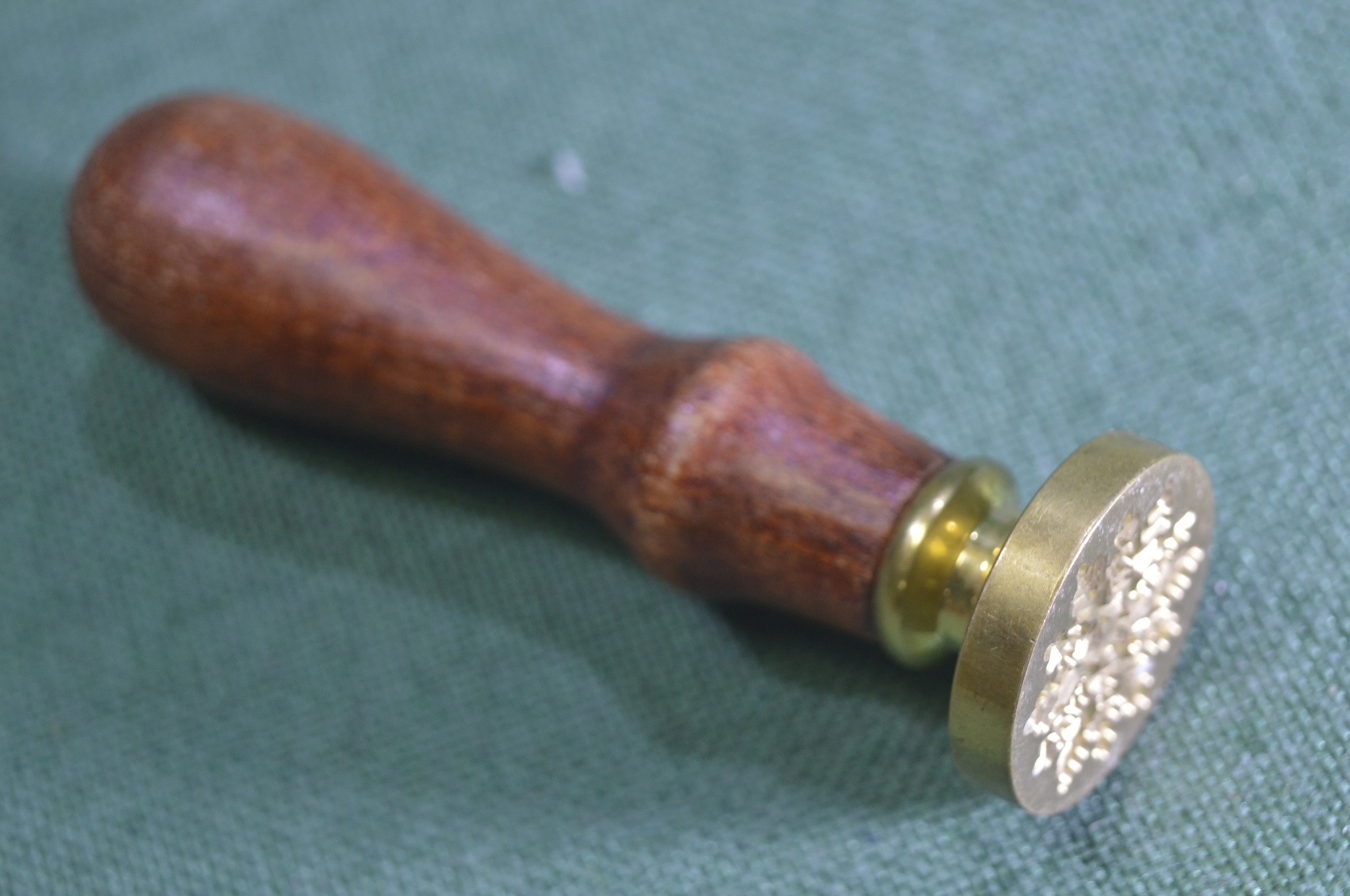 Купить Печать "Снежинка", для пломбирования дверей, штемпель. Латунь ...