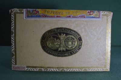 Коробка деревянная, сигарная. Германия, середина 20 века.