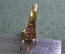 Кольцо золотое, камень гранат, бриллианты. Золото, 750 проба 18К. Размер 17. Вес 3,7 гр.