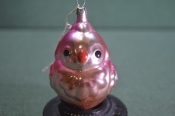 Елочная стеклянная новогодняя игрушка 