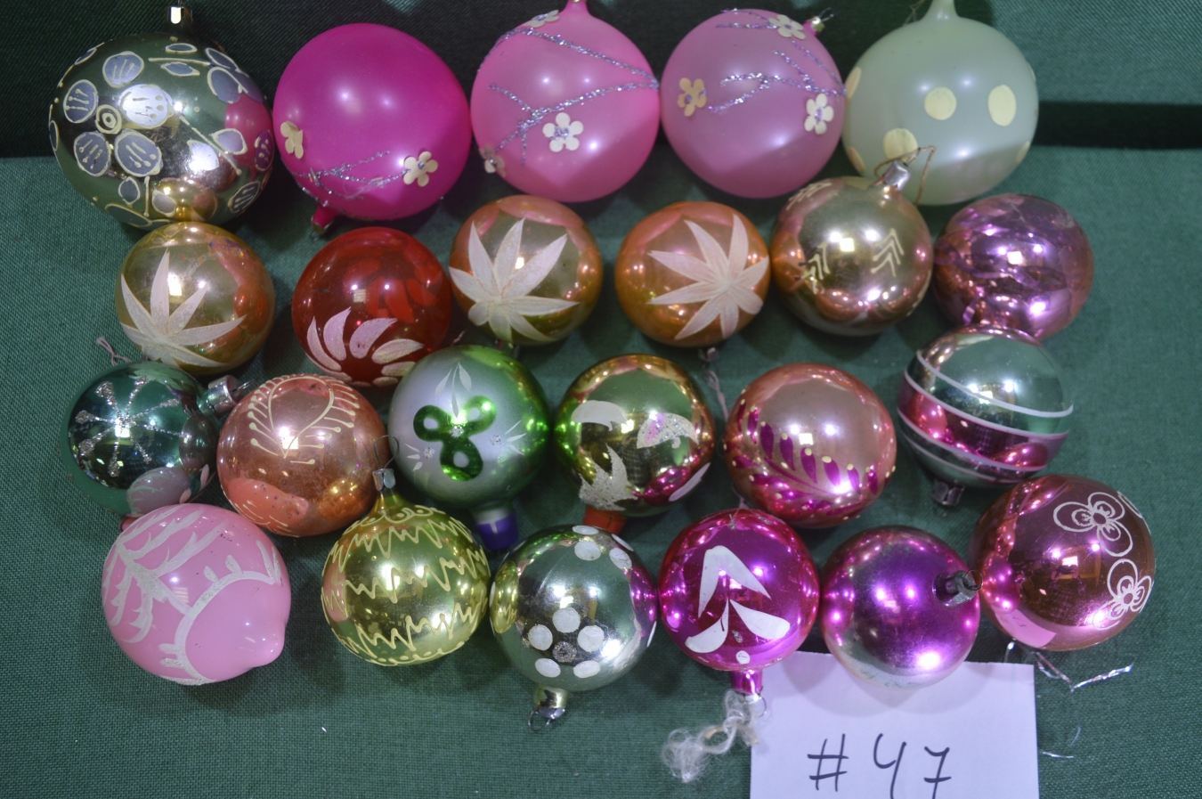 Купить Елочные новогодние игрушки, украшения. 23 штуки. Шары, шарики ...