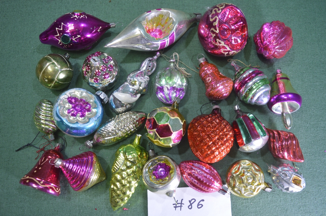 Купить Елочные новогодние игрушки, украшения. 25 штук. Фонари шары ...