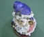 Сувенир новогодний "Санта Клаус с колокольчиком". Пластик. Высота 13 см.