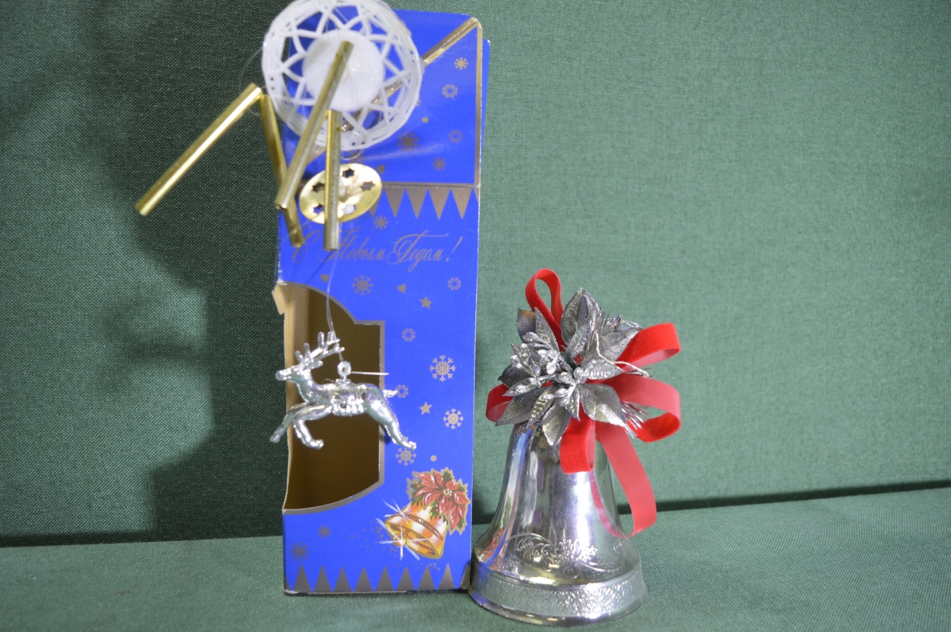 Купить Елочная новогодняя игрушка "Колокол колокольчик вечерний звон ...