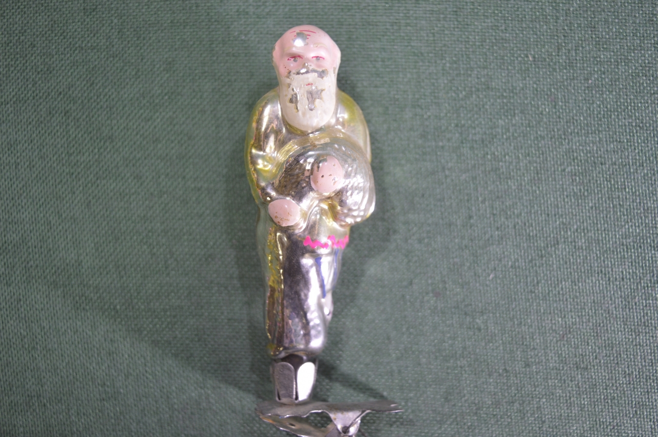 Купить Игрушка елочная новогодняя "Старик, рыбак. Сказка о Золотой ...