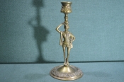Подсвечник латунный 