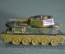 Игрушка Танк Т-34-75, металл, пластик. Серия Военная техника. ТПЗ, СССР.