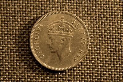 50 центов, Британская Восточная Африка, Георг VI, 1948 год