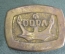 Пряжка пряга для ремня "Odra". Якорь. Польша периода СССР.
